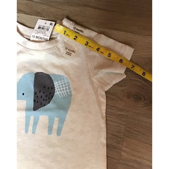 FIRST IMPRESSIONS -KID'S SHORT SLEEVE GRAPHIC T-SHIRT SIZE 12MONTHS-NWT - Picture 5 of 5